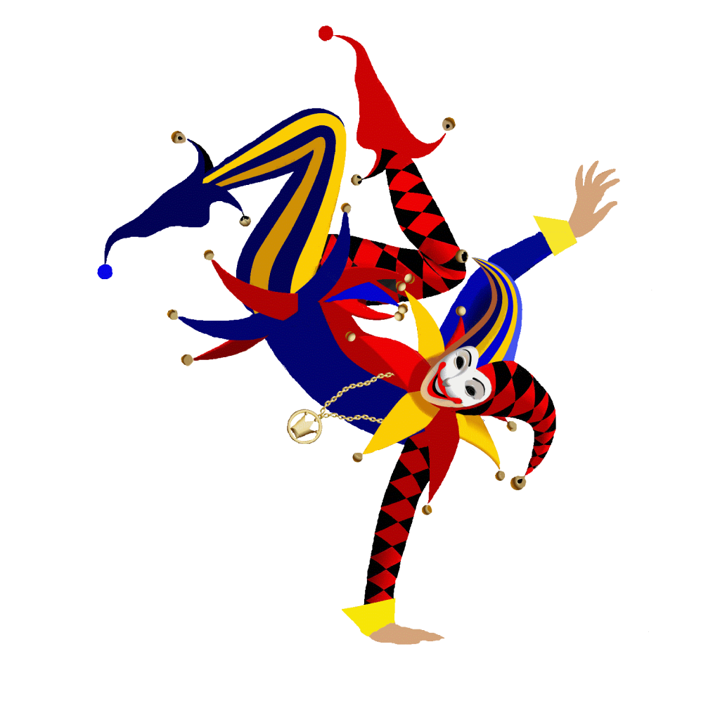 Jester dancing